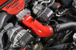 Subaru BRZ Turbo Inlet Hose - Perrin Performance - Red - `22-`25 Subaru BRZ Turbo Inlet Hose - Perrin Performance - Red - `22-`25